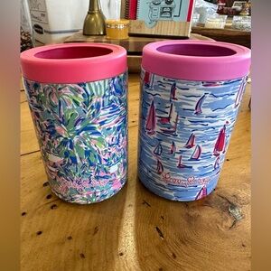 2 Lilly Pulitzer Can Koozies